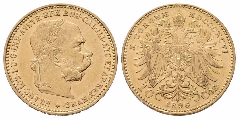 10 Koruna 1896