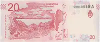Argentina, 20 Pesos (2017-2020), P.361 - fotografie 2