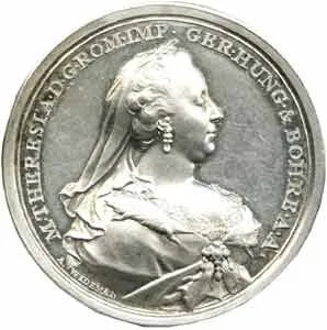 Marie Terezie, 1740 - 1780 — 1