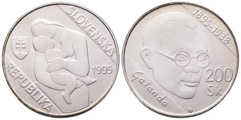 200 Sk 1995 - Mikuláš Galanda, běžná kvalita