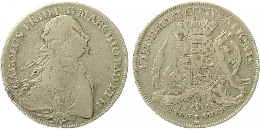 Baden - Durlach, Karl Friedrich, 1738 - 1803 — 1
