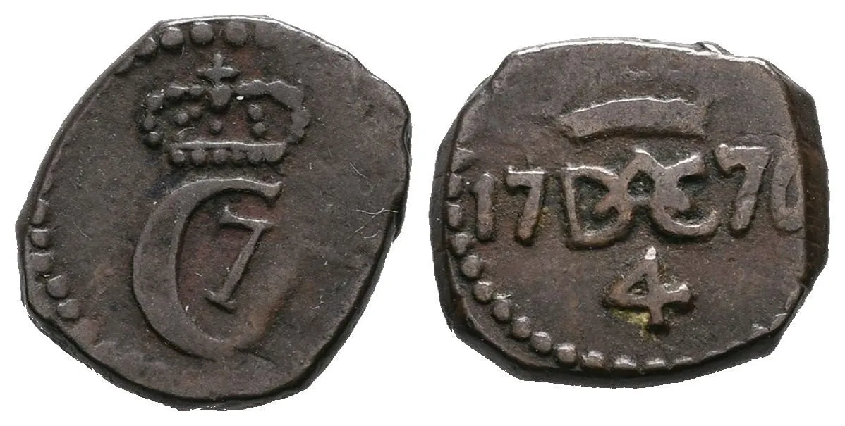 Dánská Indie - Tranquebar, Christian VII., 1766 - 1808 — 1