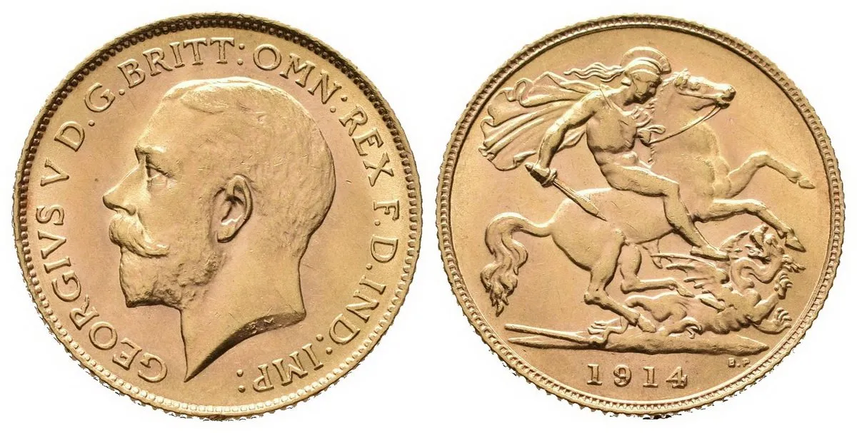 Velká Británie, George V., 1910 - 1936 — 1