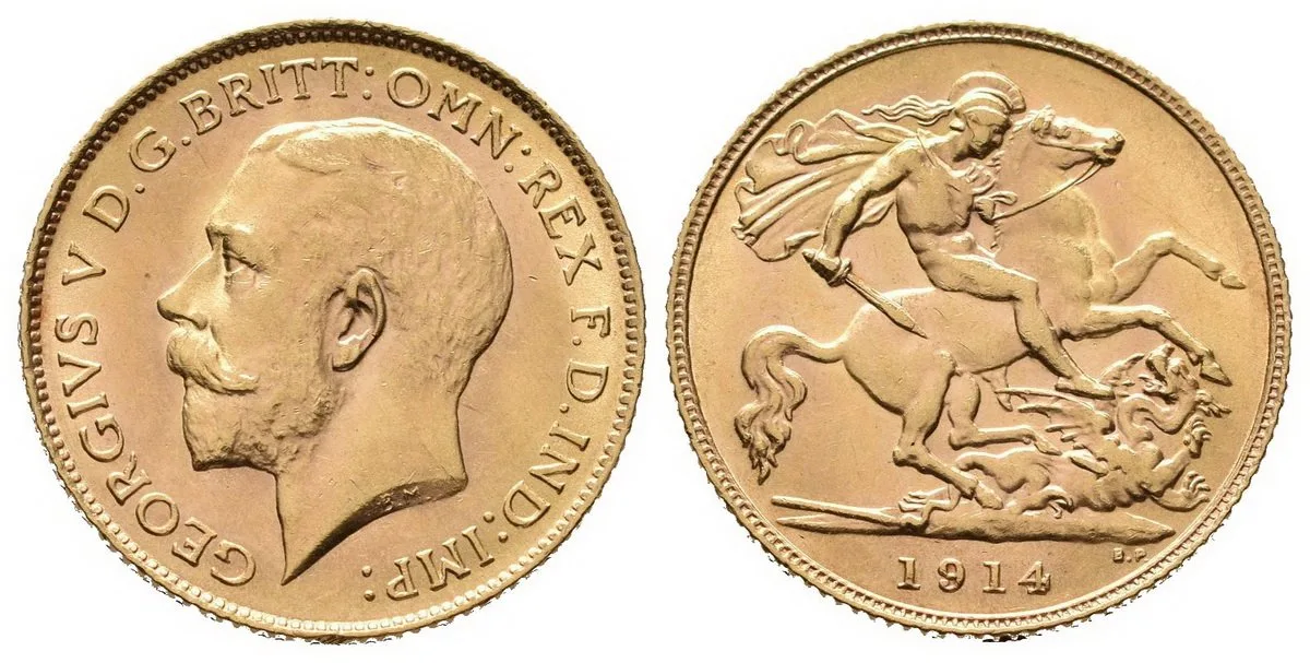 Velká Británie, George V., 1910 - 1936 — 1