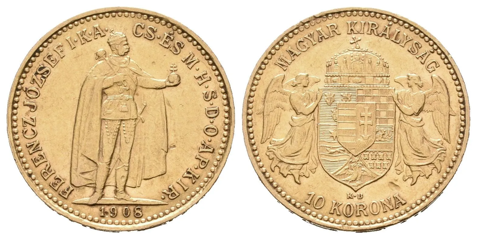10 Koruna 1908 KB