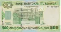 Rwanda, 500 Francs 2004, P.30a