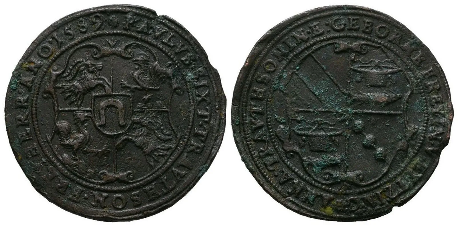 Trautson Pavel Sixtus z Falkensteina a Anna z Eytzingu — 1