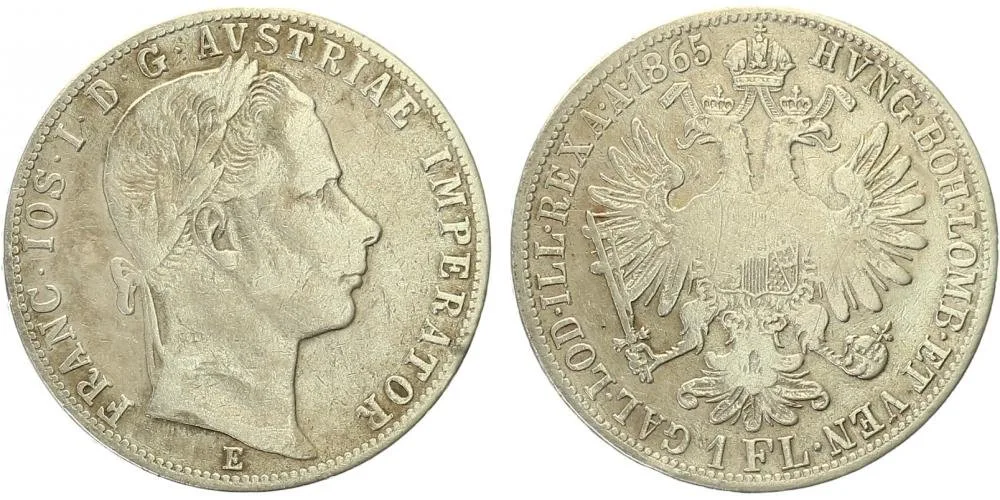 Rakouská a spolková měna, 1857 - 1892 — 1