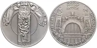 AE Medaile 2004 - K 85. výročí vzniku České numismatické společnosti a 100 let české secese. — 1