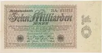 Německo, 10 Milliarden Mark 1923, Ro.113c