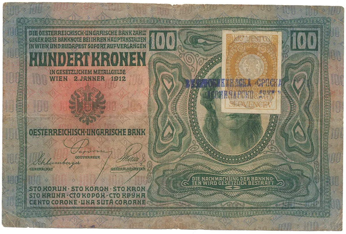 Razítkované R-U bankovky na Balkáně 1919-1921 — 1