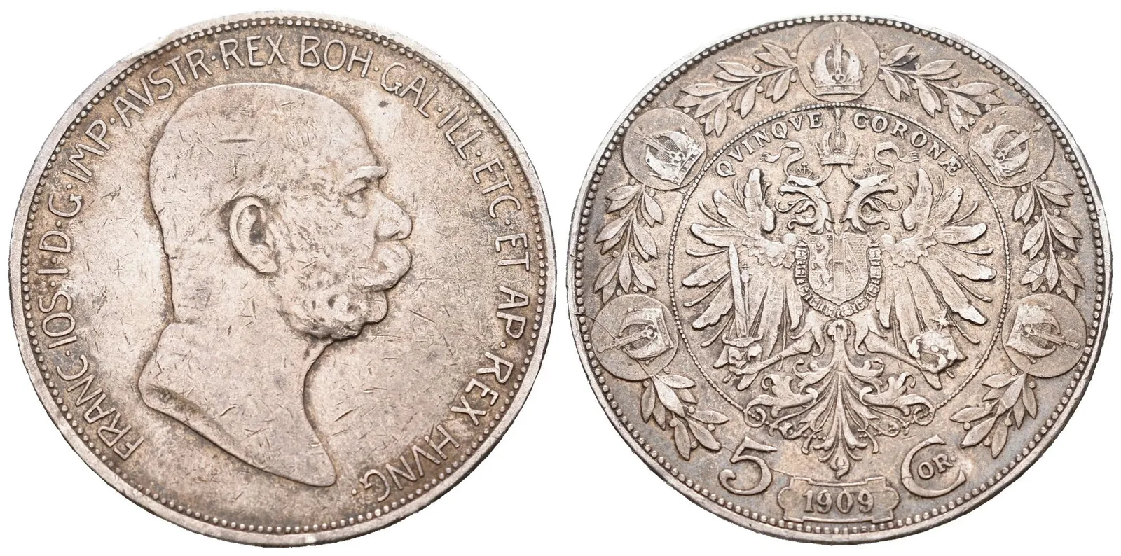 5 Koruna 1909