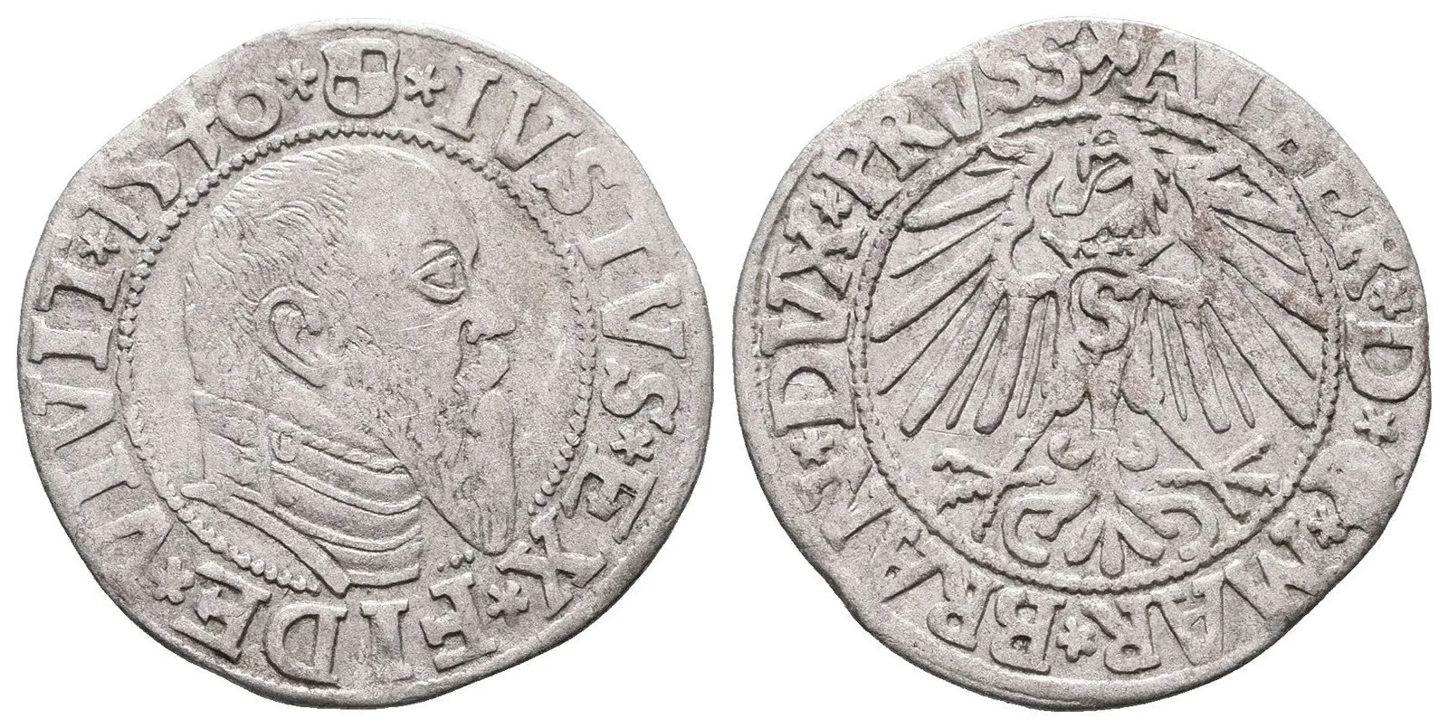 Prusko, Albrecht von Brandenburg, 1525 - 1568 — 1