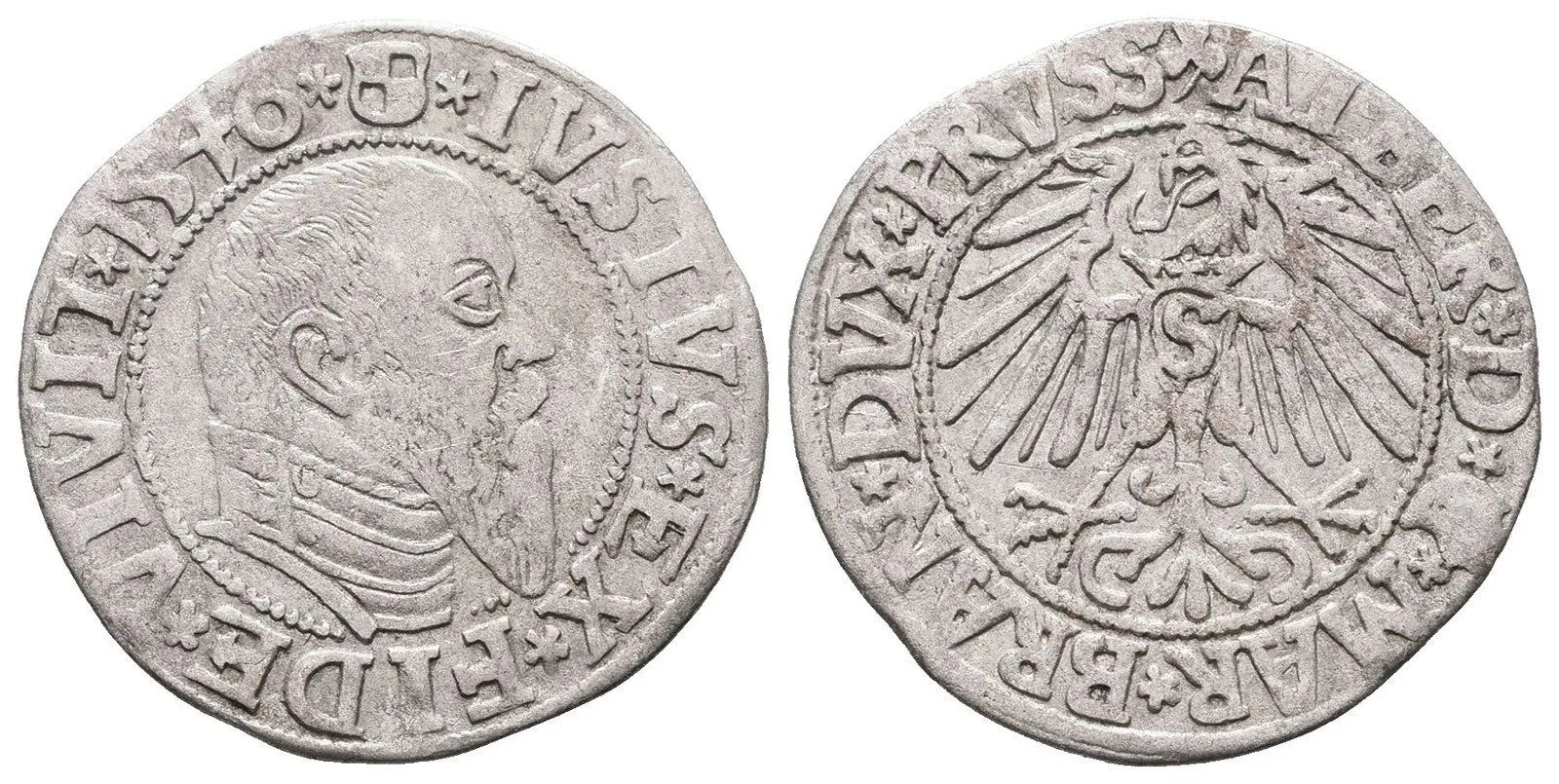 Prusko, Albrecht von Brandenburg, 1525 - 1568 — 1