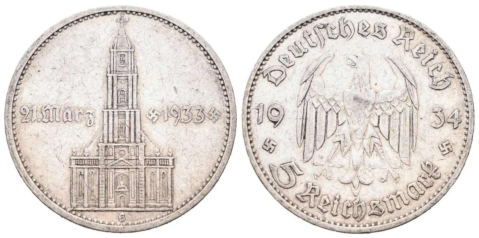 III. říše, 5 Marka 1934 G