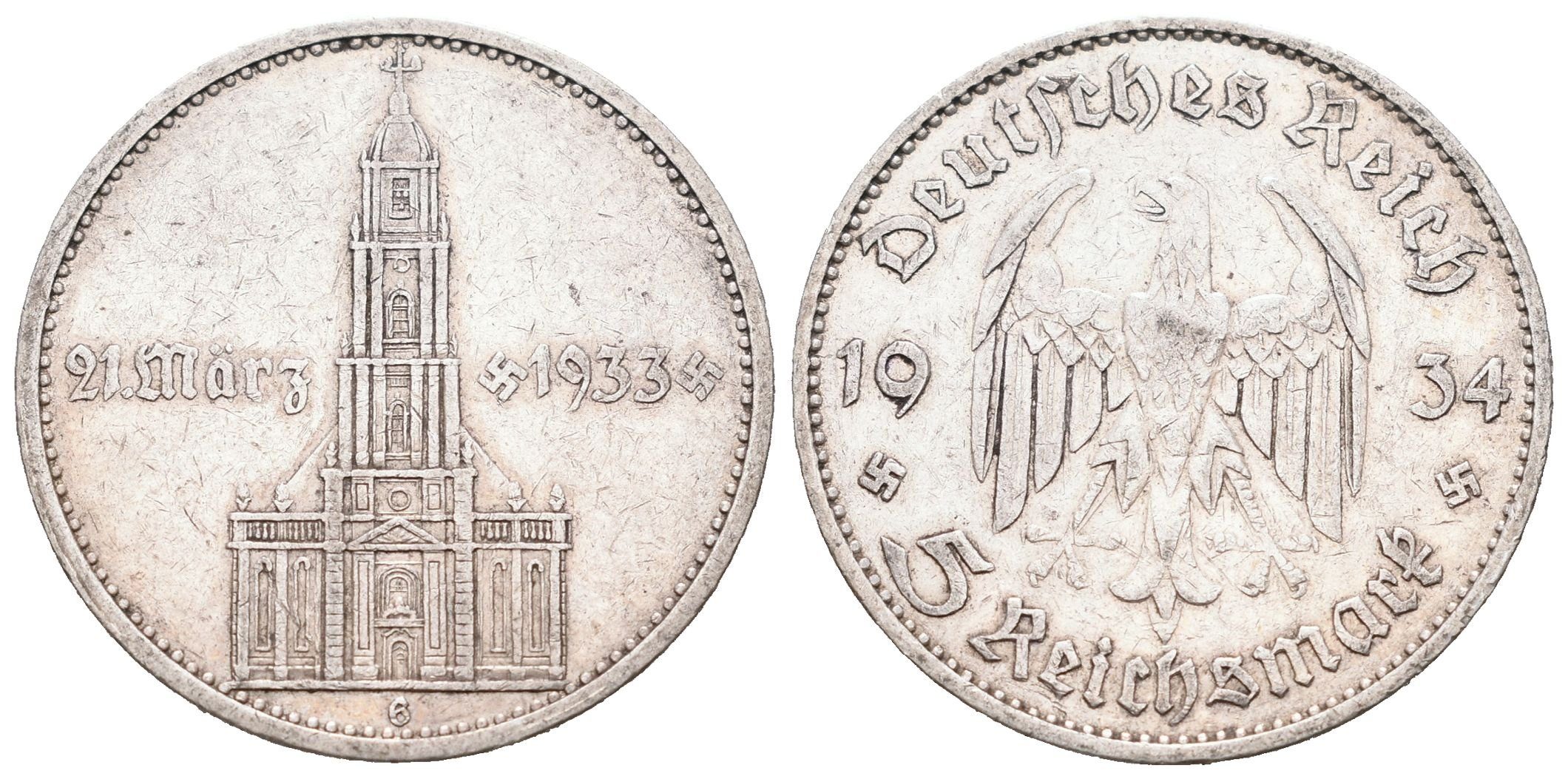 III. říše, 5 Marka 1934 G