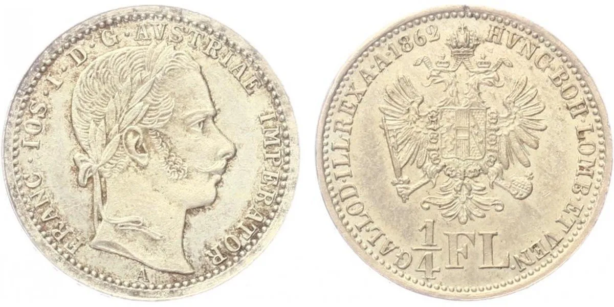 Rakouská a spolková měna, 1857 - 1892 — 1