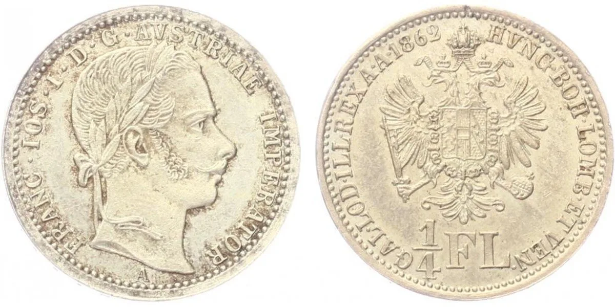 Rakouská a spolková měna, 1857 - 1892 — 1