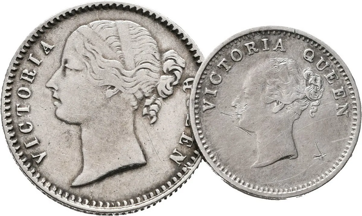 Indie - Východoindická společnost, Victoria, 1837 - 1901 — 1