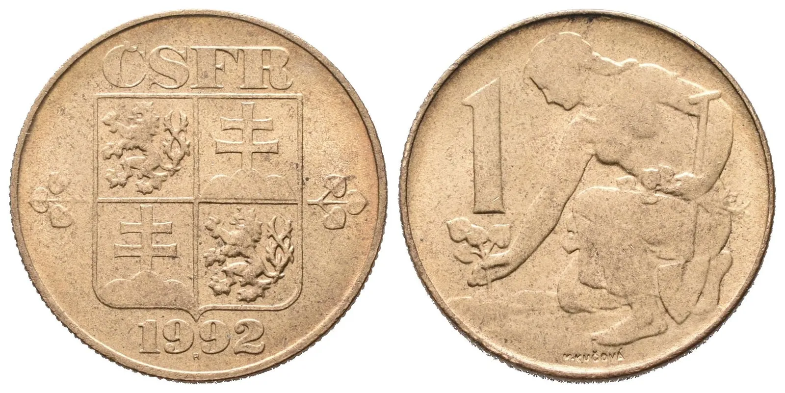 1 Koruna 1992