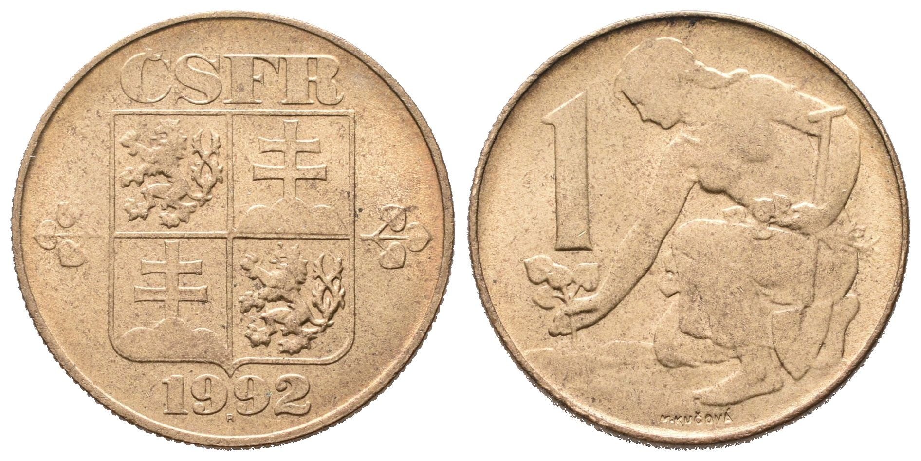 1 Koruna 1992