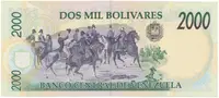 Venezuela, 2000 Bolivares 1998, P.77c - fotografie 2