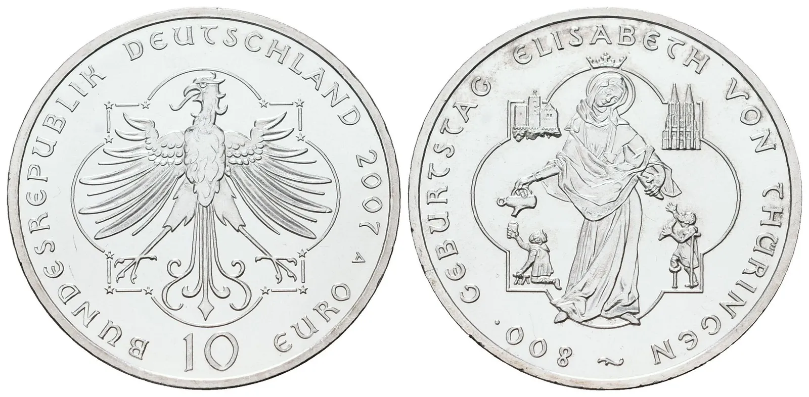 SRN, 10 Euro 2007 - Elisabeth v. Thüringen