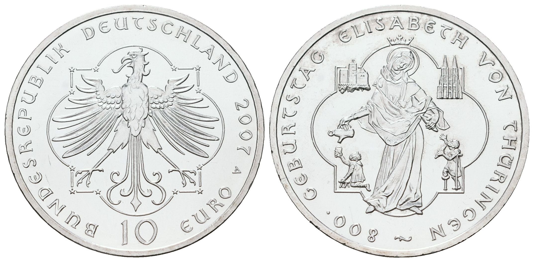 SRN, 10 Euro 2007 - Elisabeth v. Thüringen