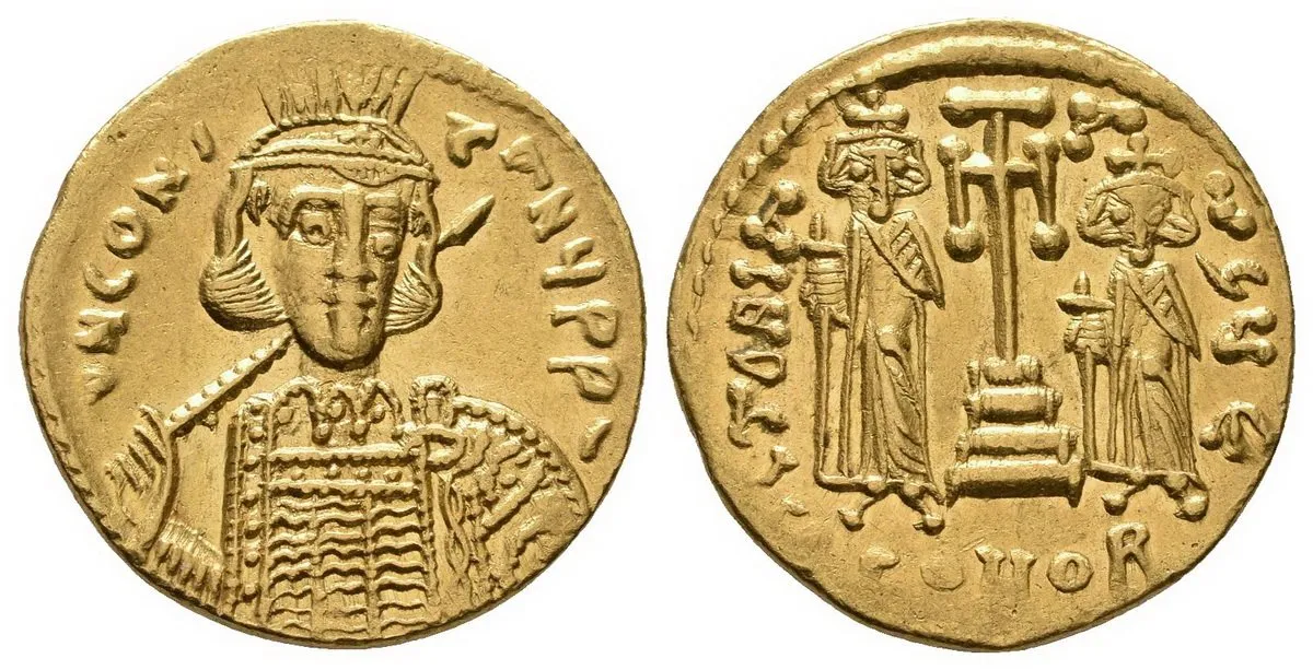 Constantin IV. Pogonatus, 668 - 685 — 1
