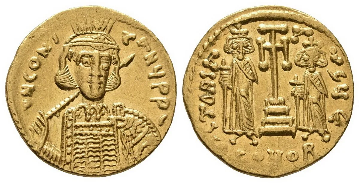 Constantin IV. Pogonatus, 668 - 685 — 1