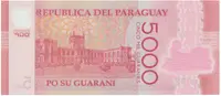 Paraguay, 5000 Guaranies 2011, plastová, P.234a - fotografie 2