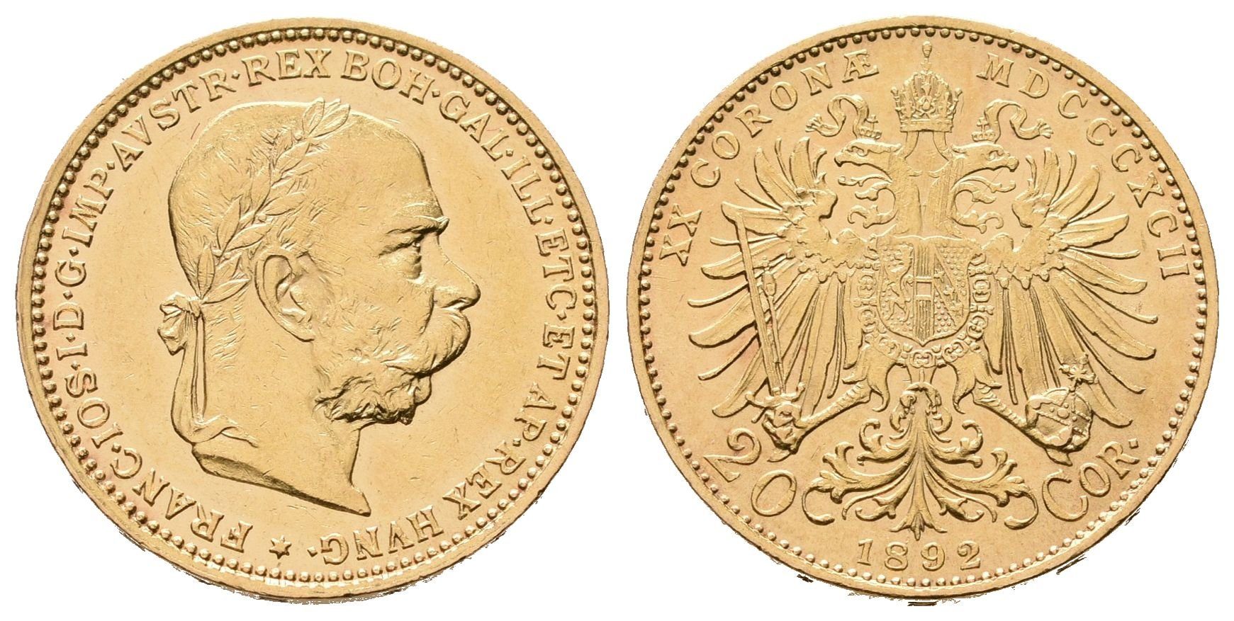 20 Koruna 1892