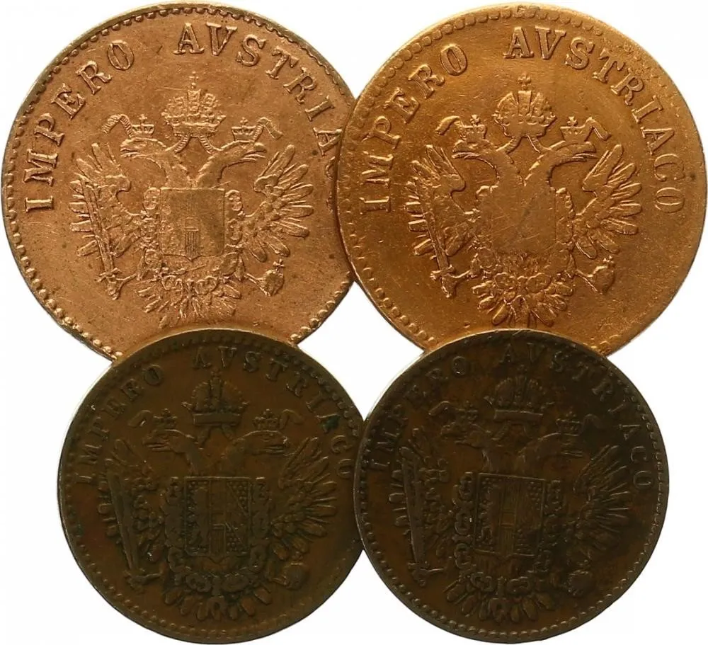 Konvenční měna, 1848 - 1857 — 1