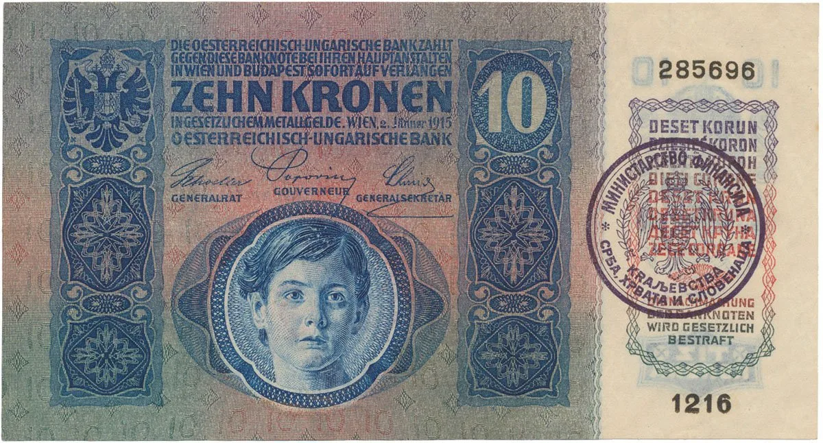 Razítkované R-U bankovky na Balkáně 1919-1921 — 1