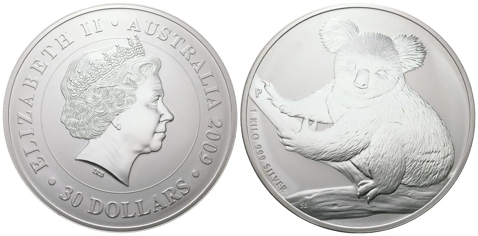 Austrálie, 30 Dollar 2009 - Australian Koala