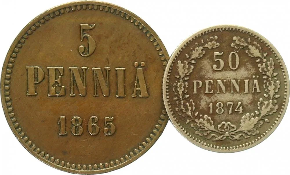 Ražby pro Finsko, Alexander II., 1855 - 1881 — 1