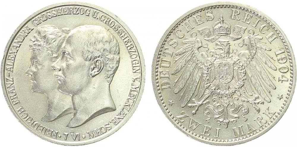 Mecklenburg - Schwerin, Friedrich Franz IV., 1901 - 1918 — 1