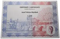 AR Medaile b.l. (2012) - Josef Václav Myslbek - 90. výročí úmrtí - fotografie 2