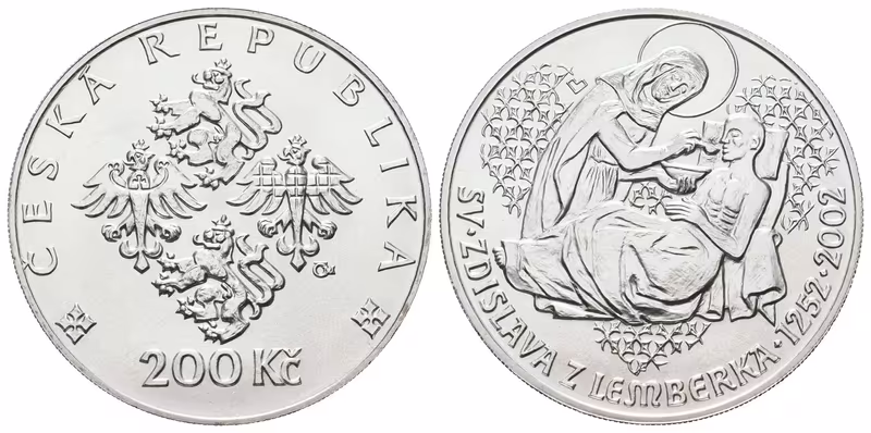 200 Kč 2002 - Zdislava z Lemberka