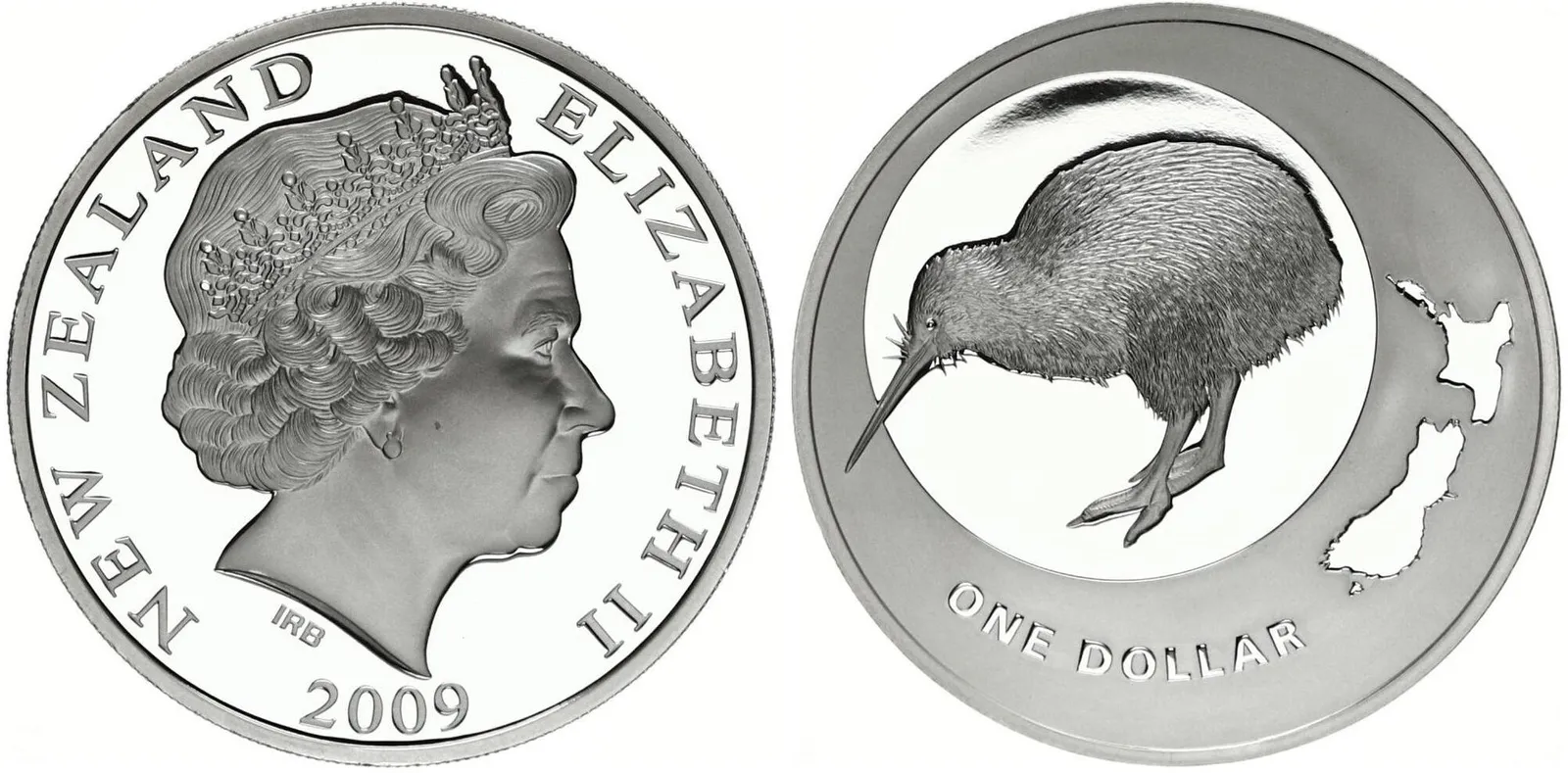 Nový Zéland, Dollar 2009 - Kiwi