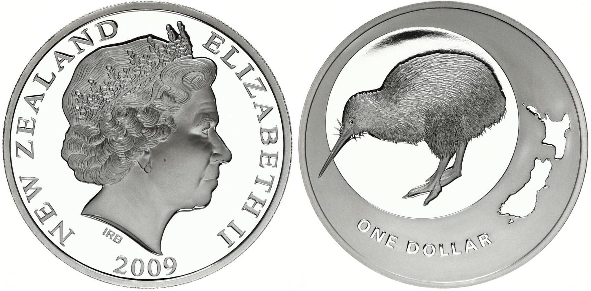 Nový Zéland, Dollar 2009 - Kiwi