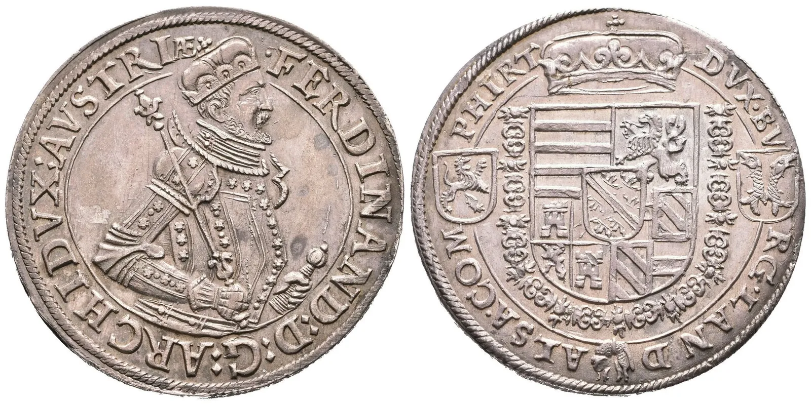 Tolar b.l., Ensisheim, Dav.8088-8092, krásná zachovalost, pěkná patina, — 1
