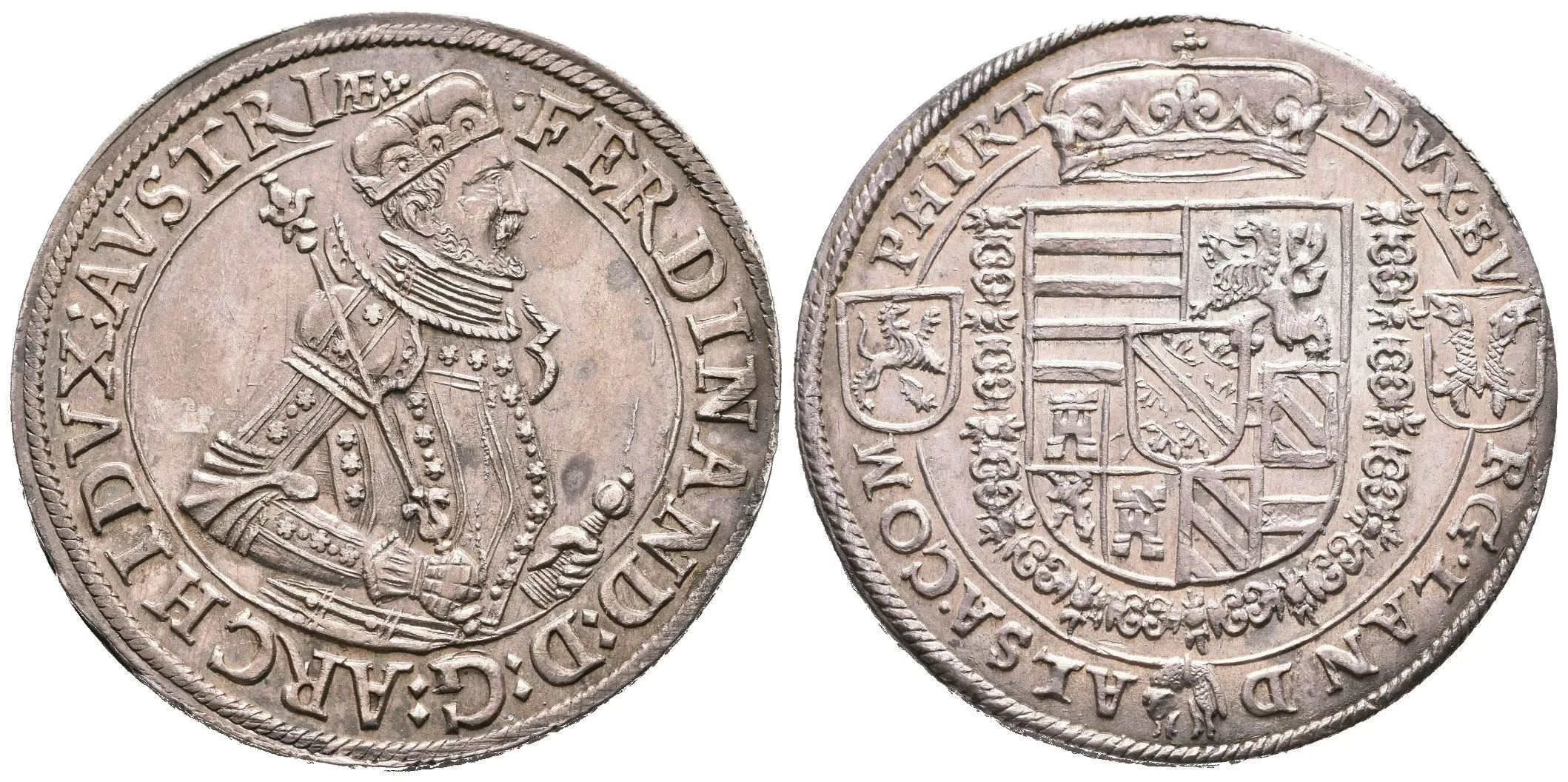 Tolar b.l., Ensisheim, Dav.8088-8092, krásná zachovalost, pěkná patina, — 1