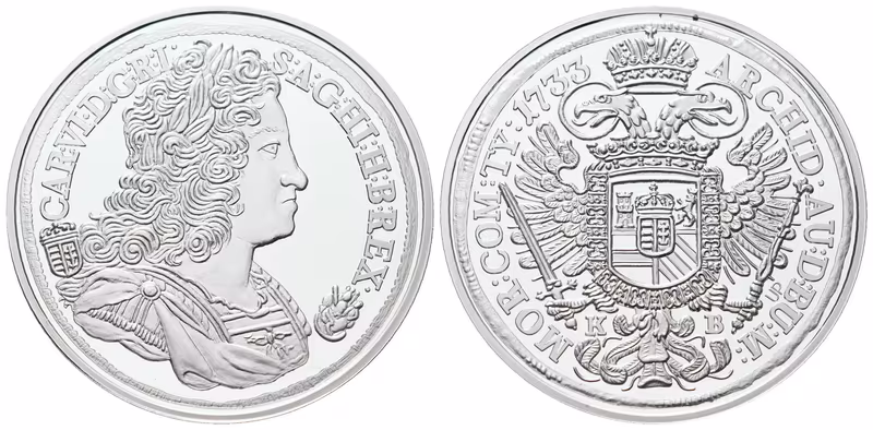 Replika - Historický tolar - Karel III. 1733