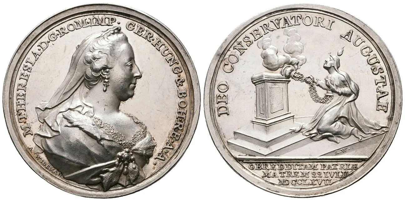 Marie Terezie, 1740 - 1780 — 1