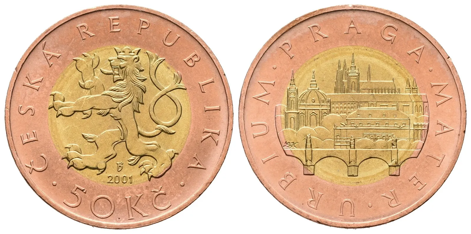50 Koruna 2001