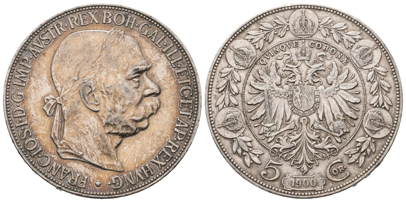 5 Koruna 1900