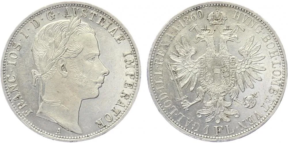 Rakouská a spolková měna, 1857 - 1892 — 1