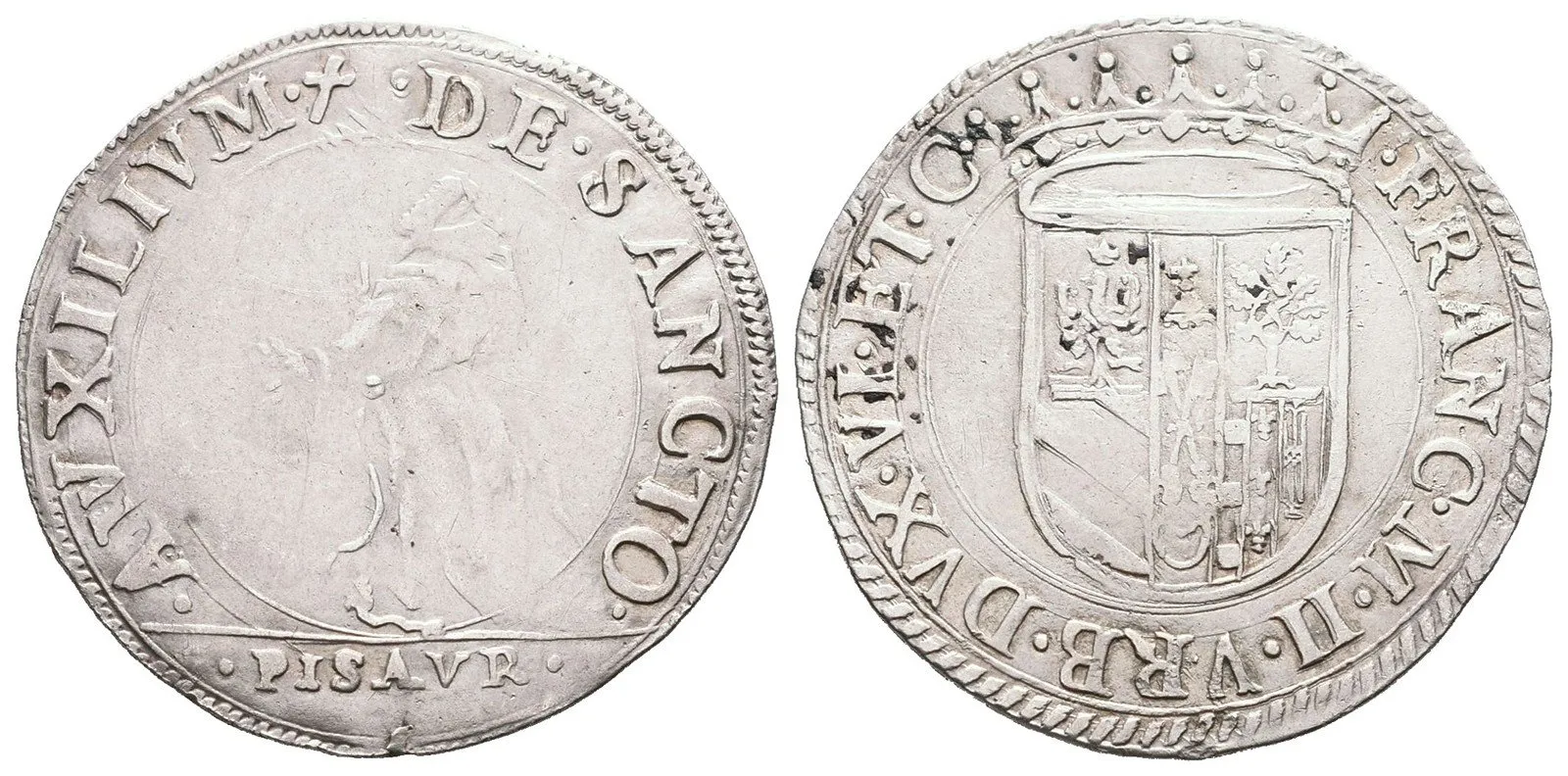 Itálie - Urbino, kníže Francesco Maria II. della Rovere, 1574 - 1621 — 1