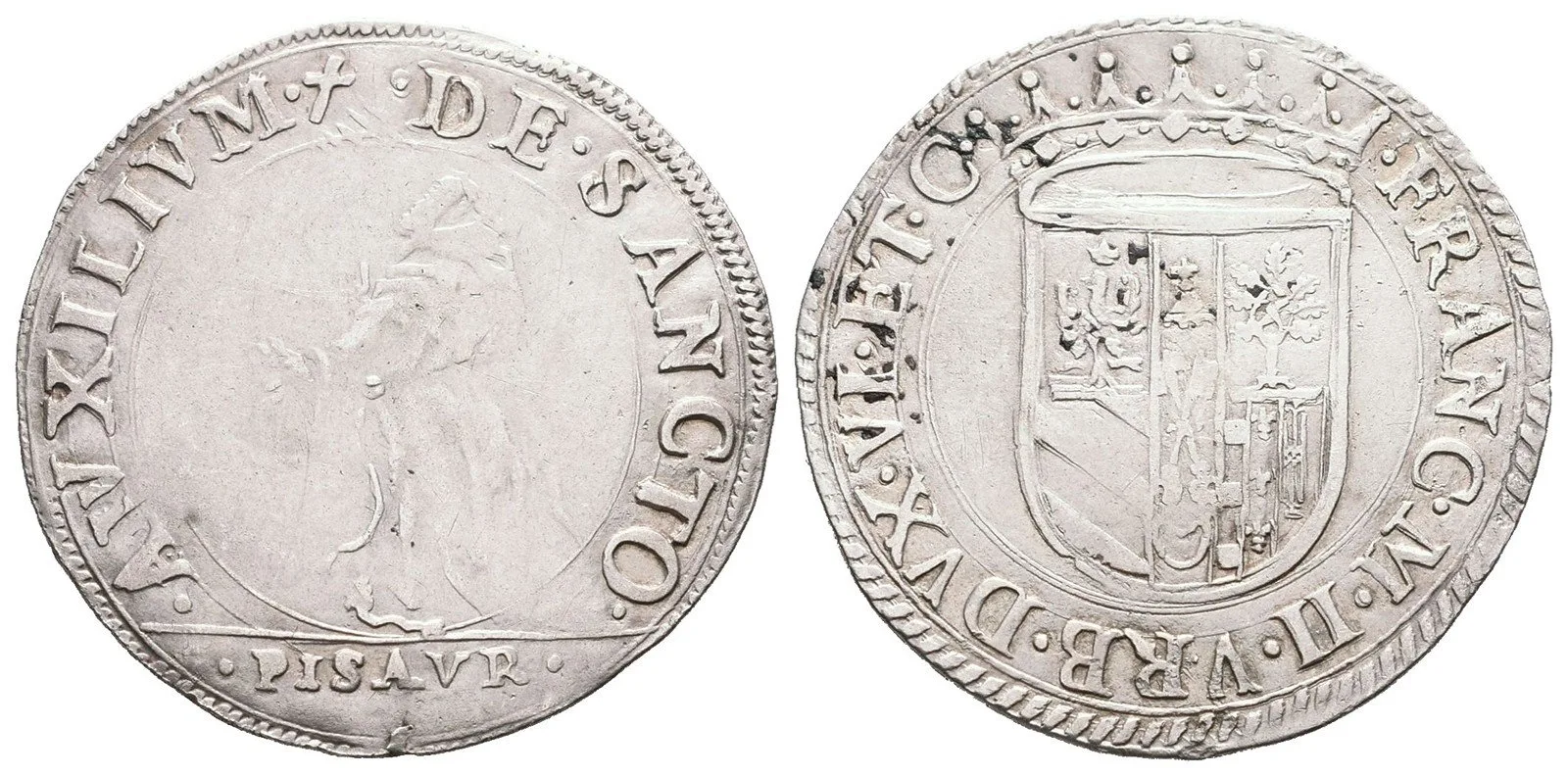 Itálie - Urbino, kníže Francesco Maria II. della Rovere, 1574 - 1621 — 1